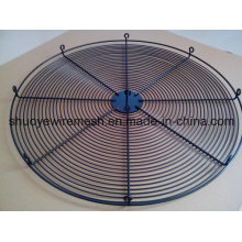 Garde de ventilateur de fil de métal cotaed de PVC